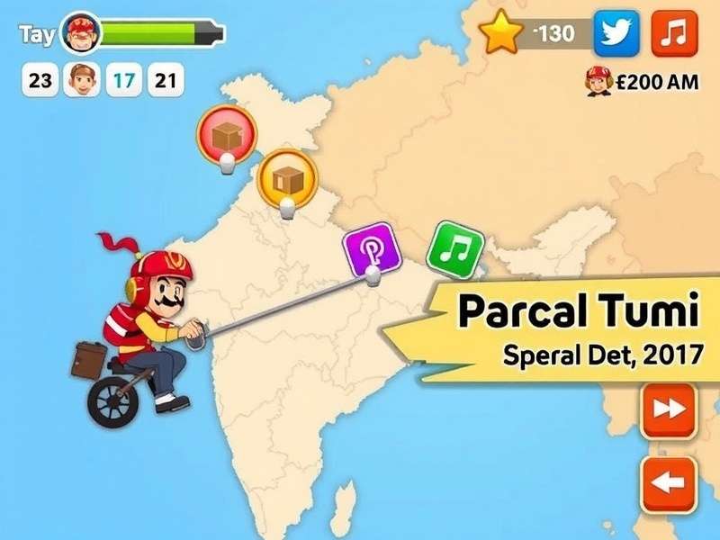 Swift Parcel Hero India map