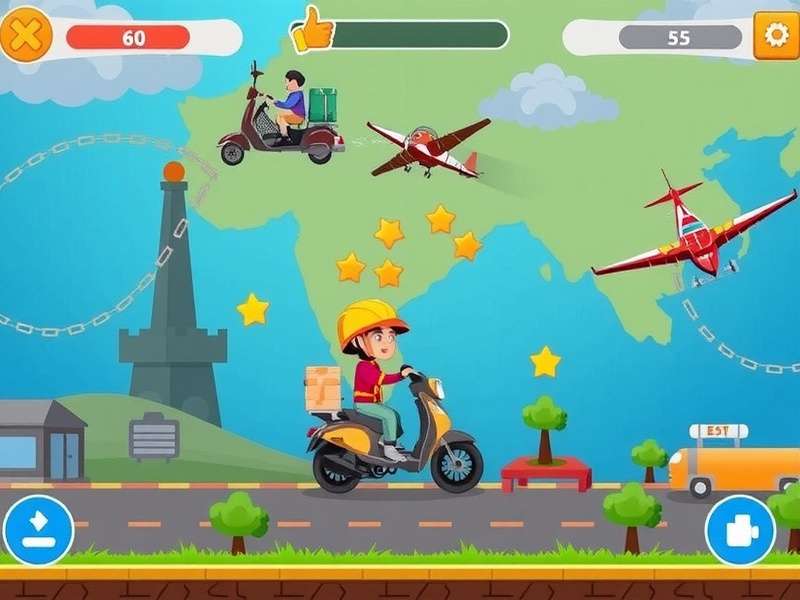 Swift Parcel Hero characters